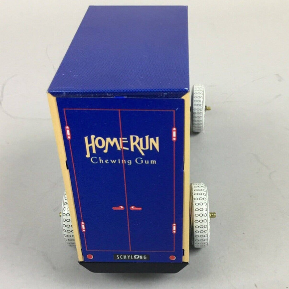 Vintage Schylling Homerun Chewing Gum Tin Toy Logo Delivery Truck 1:24 Scale - Picture 4 of 5